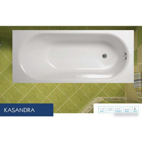 Ванна VagnerPlast Kasandra 170x70 VPBA177KAS2X-04 (с каркасом и 2 экранами)