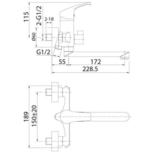 Смеситель Milardo Sterm STESB02M02