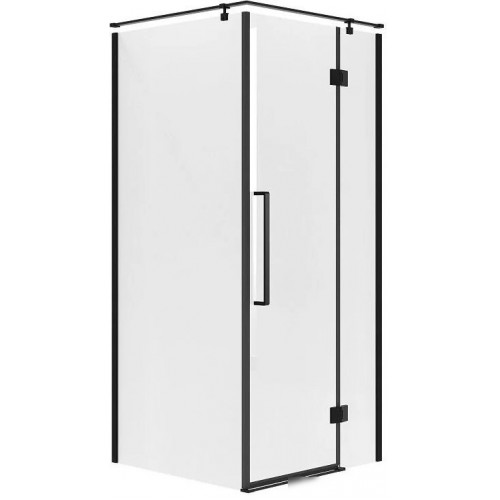 Душевой уголок Niagara NG-6832-34BLACK 100x100x195 (черный матовый/прозрачное стекло)