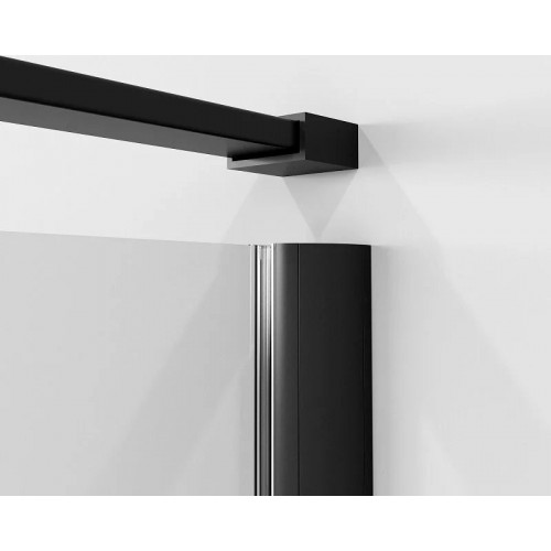 Душевой уголок Niagara NG-6832-34BLACK 100x100x195 (черный матовый/прозрачное стекло)