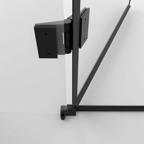 Душевой уголок Niagara NG-6832-34BLACK 100x100x195 (черный матовый/прозрачное стекло)