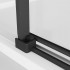 Душевой уголок Niagara NG-6830-34BLACK 100x100x195 (черный матовый/прозрачное стекло)