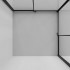 Душевой уголок Niagara NG-6824-34BLACK 100x100x195 (черный матовый/прозрачное стекло)