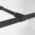 Душевая стенка Niagara NG-688-10BLACK 100x195 (черный матовый/прозрачное стекло)