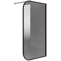 Душевая стенка Niagara NG-689-12TBLACK 120x200 (черный матовый/тонированное стекло)