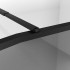 Душевая стенка Niagara NG-689-12TBLACK 120x200 (черный матовый/тонированное стекло)