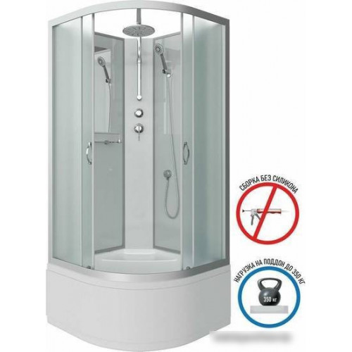 Душевая кабина Niagara NG-2309-14BKT 100x100x200