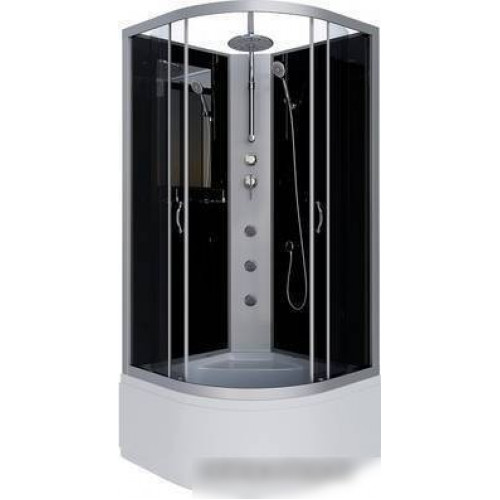 Душевая кабина Niagara NG-2509-14BKTG 100x100x200