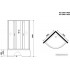 Душевая кабина Niagara NG-2509-14BK 100x100x200