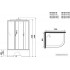 Душевая кабина Niagara NG-2510-14LF 120x80x215