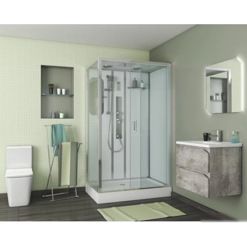 Душевая кабина Niagara NG-6012-01GQR 120x80x210 (прозрачное стекло)