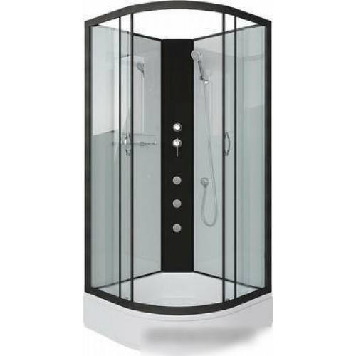 Душевая кабина Niagara NG-6703-14BKG 80x80x200