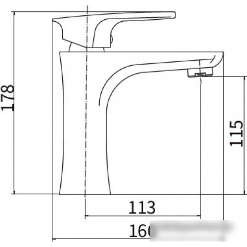 Смеситель PLstart PL1005-15