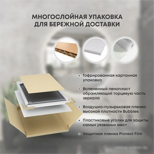 Roxen Зеркало Bella 510055-60 60х80
