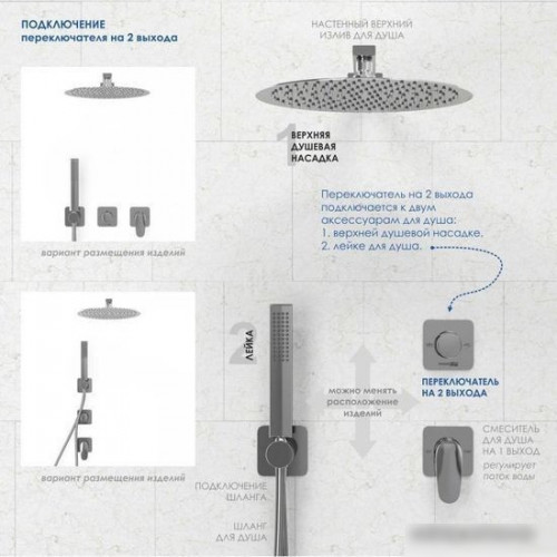 Переключатель режимов Wasserkraft A268