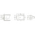 Унитаз подвесной Cerutti Spa Ellero Aria PP CT10481