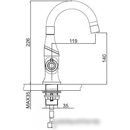 Смеситель Gappo G1049