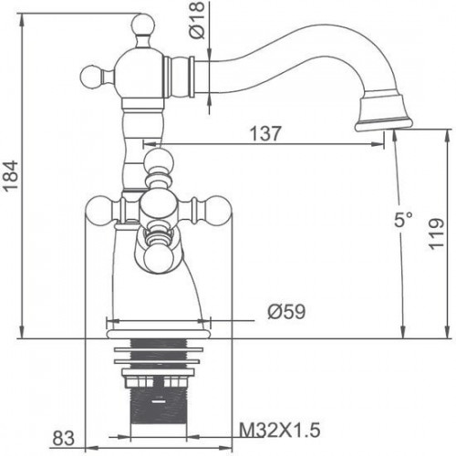 Смеситель Gappo G1389