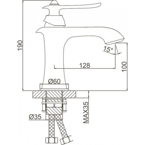 Смеситель Gappo G1069