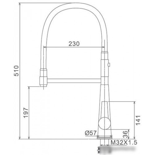 Смеситель Gappo G4398-15