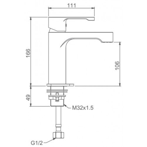 Смеситель Gappo G1002-8