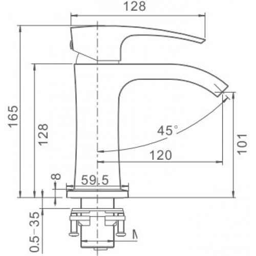 Смеситель Gappo G1007-6