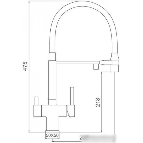 Смеситель Gappo G4395-59