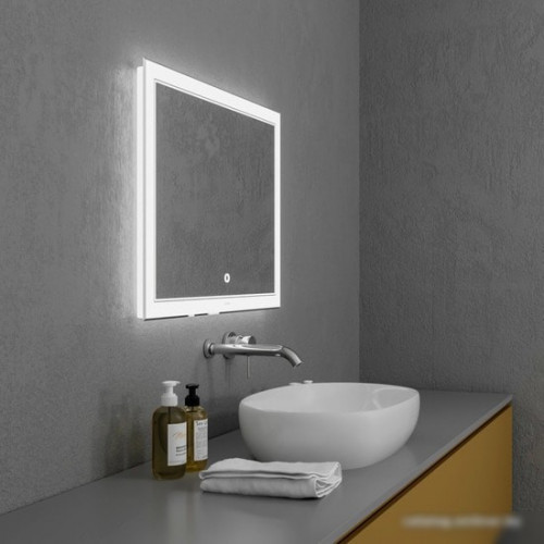 Мебель для ванных комнат Grossman Зеркало Sirius LED 80x70 128070