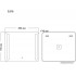 Мебель для ванных комнат Grossman Зеркало Lara LED 80x70 138070