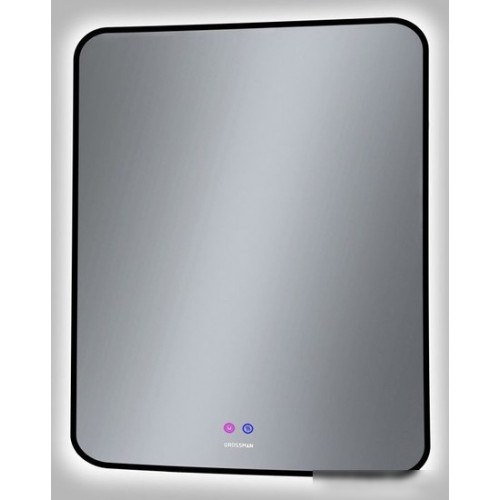 Grossman Зеркало Elegans-норма Black LED 1770802 (с сенсорным выключателем и подогревом)