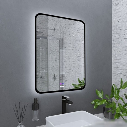 Grossman Зеркало Elegans-норма Black LED 1770802 (с сенсорным выключателем и подогревом)