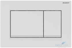 Кнопка для инсталляции Geberit Sigma30 (белый матовый лак - белый) EasyClean 115.883.01.1