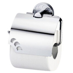 Держатель туалетной бумаги с крышкой WasserKraft Isen K-4025