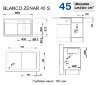 Кухонная мойка Blanco Zenar 45S PuraDur 2