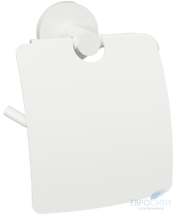 Держатель туалетной бумаги с крышкой Bemeta White 104112014
