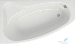 Ванна акриловая Cersanit Sicilia New 170x100, асимметричная