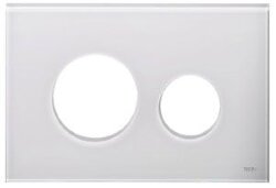 Лицевая панель к кнопке для инсталляции TECEloop modular для унитаза (белый) 9240671