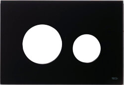 Лицевая панель к кнопке для инсталляции TECEloop modular для унитаза (черный) 9240674