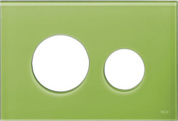Лицевая панель к кнопке для инсталляции TECEloop modular для унитаза (зеленый) 9240685