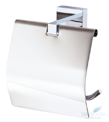 Держатель туалетной бумаги с крышкой Omnires Lift 8151ACR